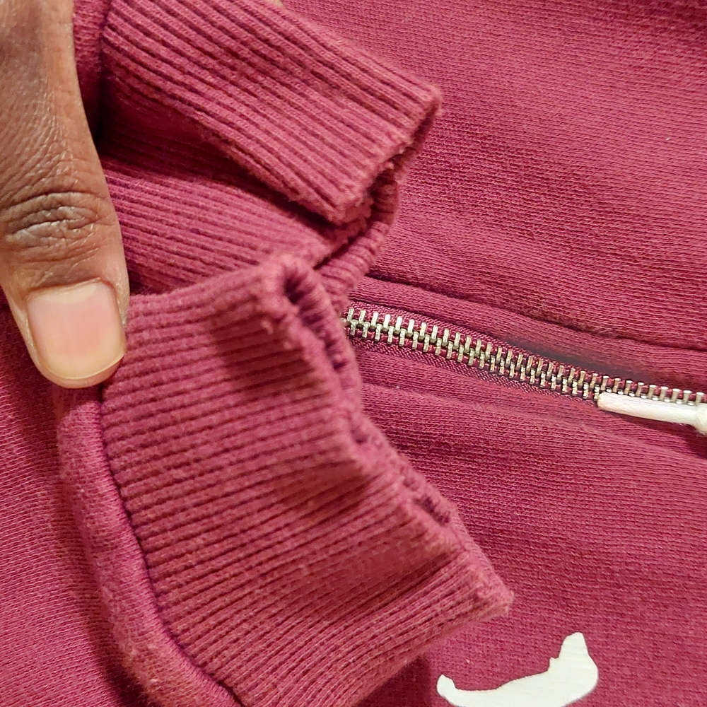PINK Victoria's Secret Burgundy and Camouflage Hoodies Size XS & S - Picture 6 of 7
